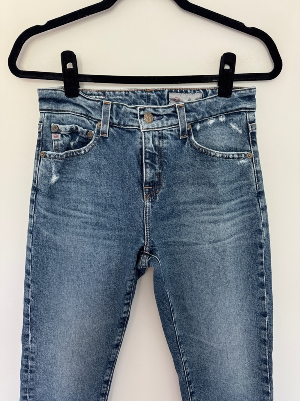 Adriano Goldschmied Women's Ex-Boyfriend Slouchy Slim Jeans - Size 25 - Picture 3 of 9